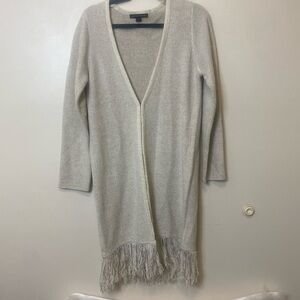 Boston Proper Long Sleeve Cardigan Sweater. Gold. Size Medium. NWOT.